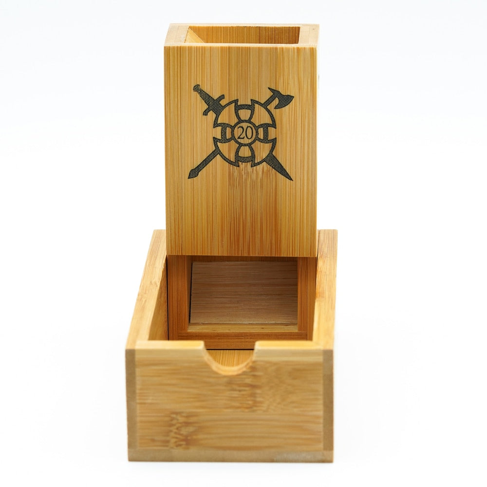 Smiling Gargoyle 18cm Bamboo DnD Folding Tower - Portable DND