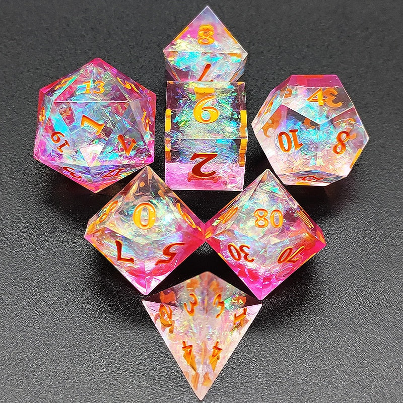 Handcrafted Resin Dice