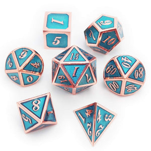 Premium Metal D&D Dice Sets D4-D20