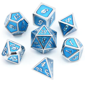 Blue & Silver  D4-D20