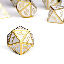 Load image into Gallery viewer, Premium Metal D&amp;D Dice Sets D4-D20