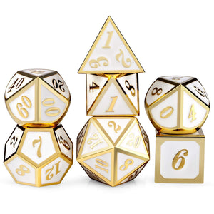 Premium Metal D&D Dice Sets D4-D20