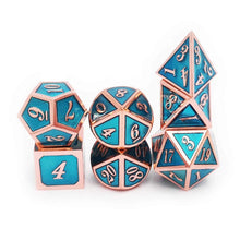 Load image into Gallery viewer, Premium Metal D&amp;D Dice Sets D4-D20