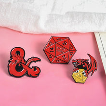 Load image into Gallery viewer, D&amp;D Enamel Pin Set - Various