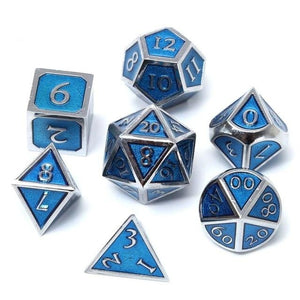 Premium Metal D&D Dice Sets D4-D20