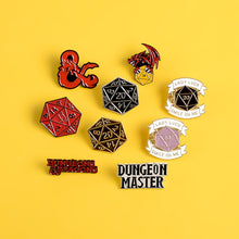 Load image into Gallery viewer, D&amp;D Enamel Pin Set - Various