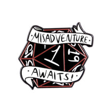 Load image into Gallery viewer, D&amp;D Enamel Pin Set