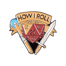 Load image into Gallery viewer, D&amp;D Enamel Pin Set