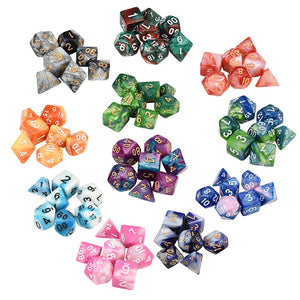 Various Acrylic Dice D4-D20