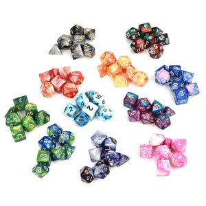 Various Acrylic Dice D4-D20