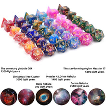 Load image into Gallery viewer, Cosmic Array Dice Set