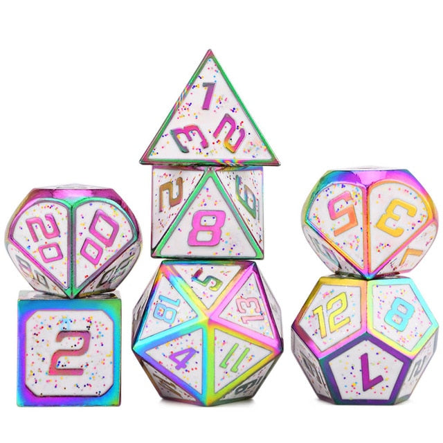 Space Candy DnD Dice Metal Sets - Special Edition
