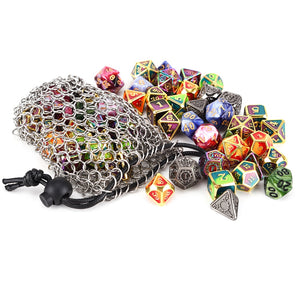 Chainmail Dice Bag