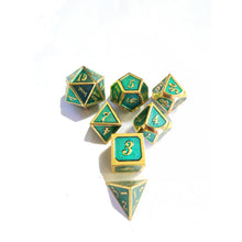 Load image into Gallery viewer, Green &amp; Gold D4 - D20 - Sold Out