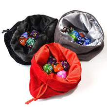 Load image into Gallery viewer, Drawstring Dnd Cotton Dice Bag